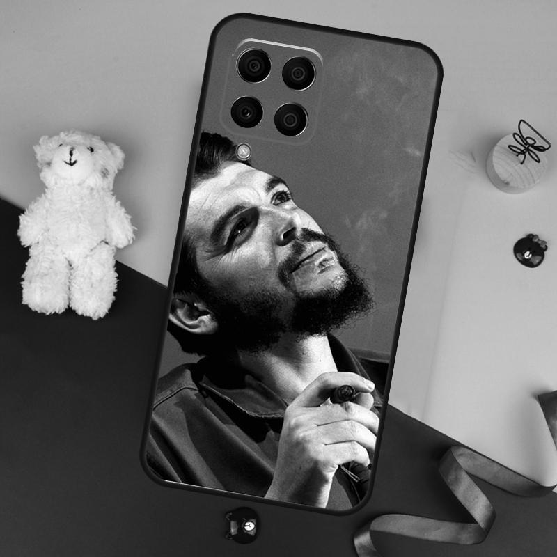 Che Guevara Cigarett Case For Samsung Galaxy M32 M52 M14 M54 M13 M33 M53 M56 M36 M16 M31 M11 M12 M35 M55 M15 M06