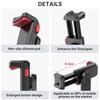ST-06S Vertical Shooting Phone Mount Holder DSLR Camera Monitor Mount Tripod Mount Clamp for Smartphone Vlog Shooting