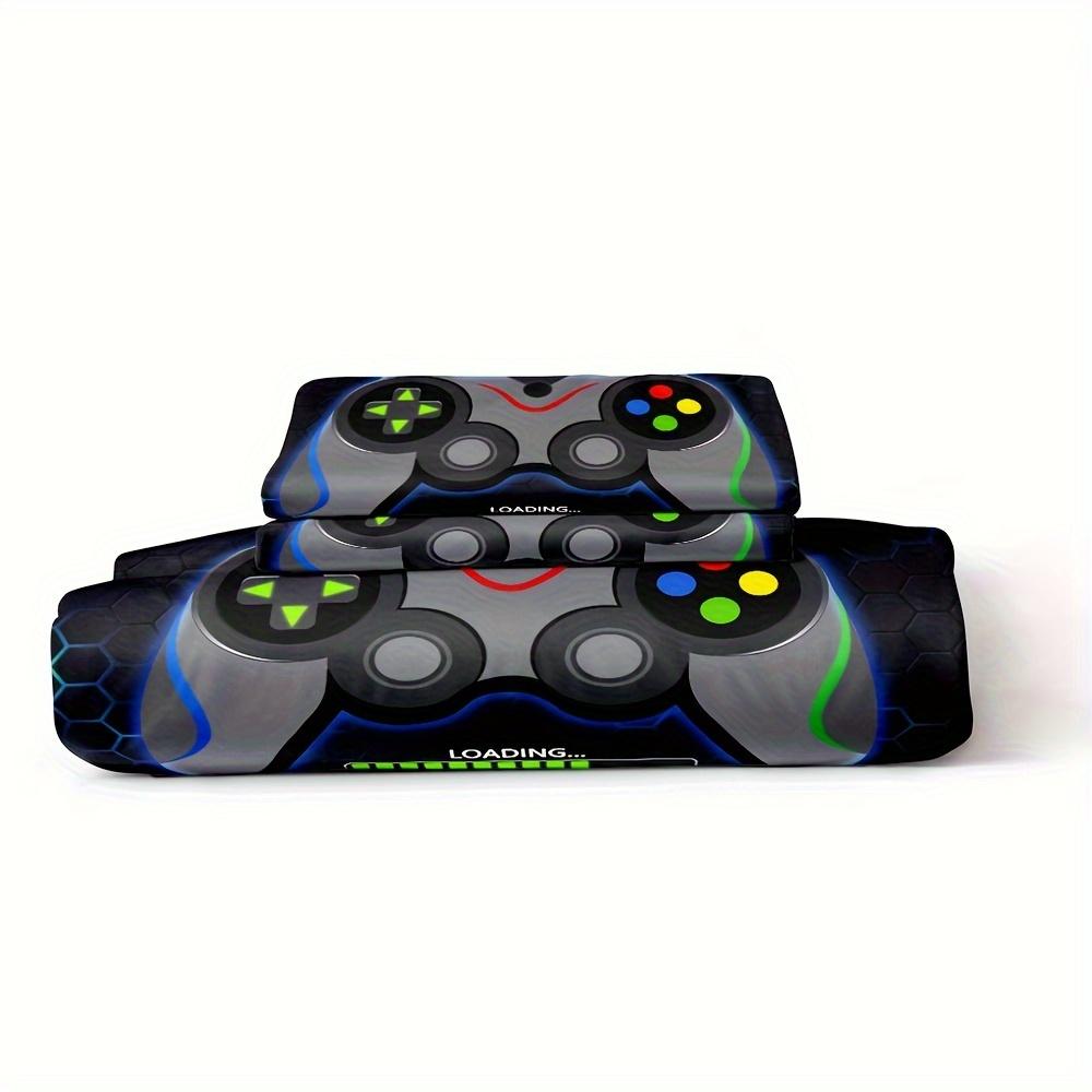 Bettwäscheset mit Cartoon-Gamepad-Aufdruck für Jungen und Teenager, weicher, bequemer Bettbezug für Schlafzimmer und Gästezimmer