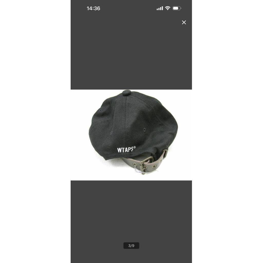 Used WTAPS Cap Black Cotton Size X00