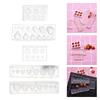 Versatile Silicone Mold For Making Miniature Strawberry Handmade Gift Doll House Food Toy Making Tool