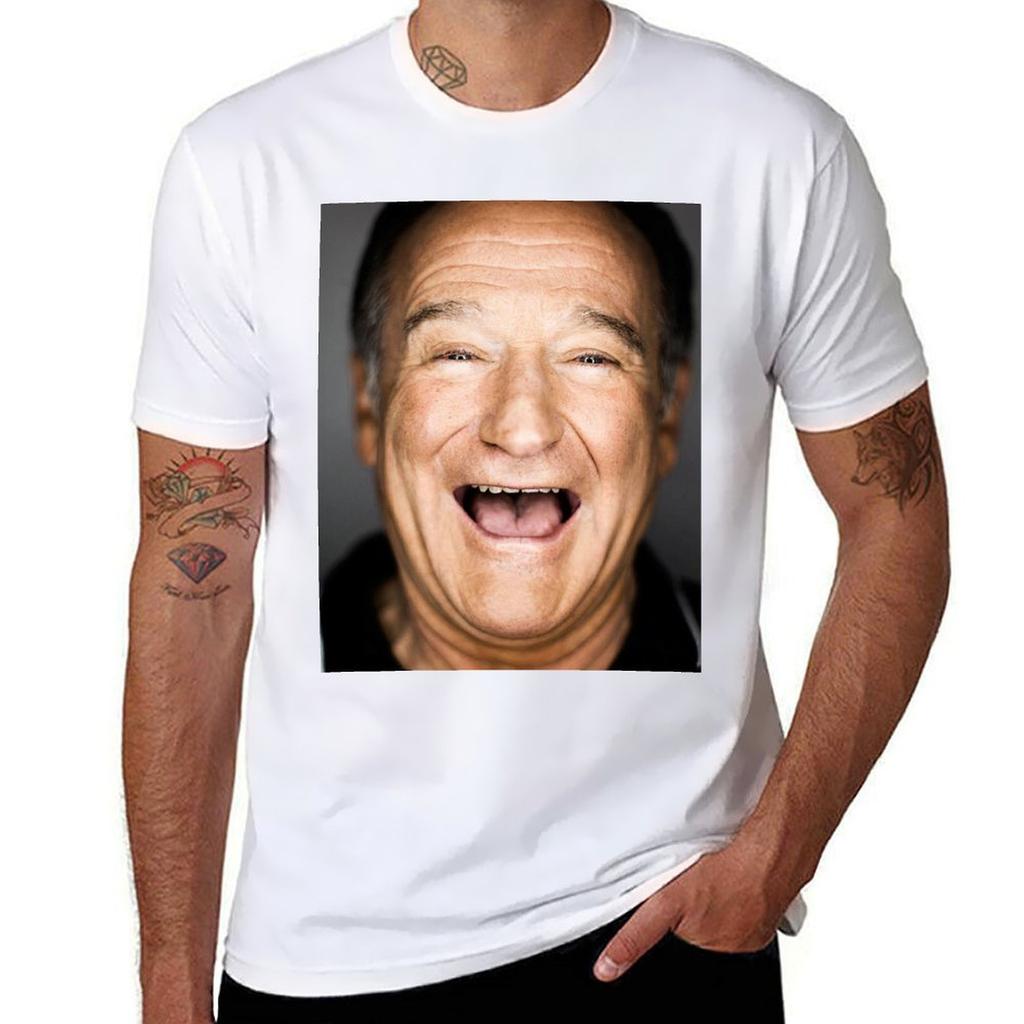 Robin Williams Lol TShirt Sports Casual Breathable Tee Shirt TShirt