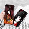 Black Case for Xiaomi Redmi 13C Note 9 iPhone XR 7 8 14 15 11 12 13 X XS Pro Max Samsung A25 S23 S24 FE Ultra Plus Hell Girl