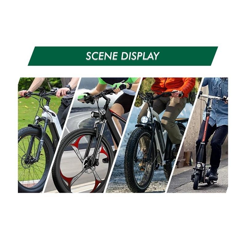 A16P-P5C Display LCD per Bicicletta Elettrica 24V-60V Ebike Display Intelligente IP67 UART Display LCD Colorato