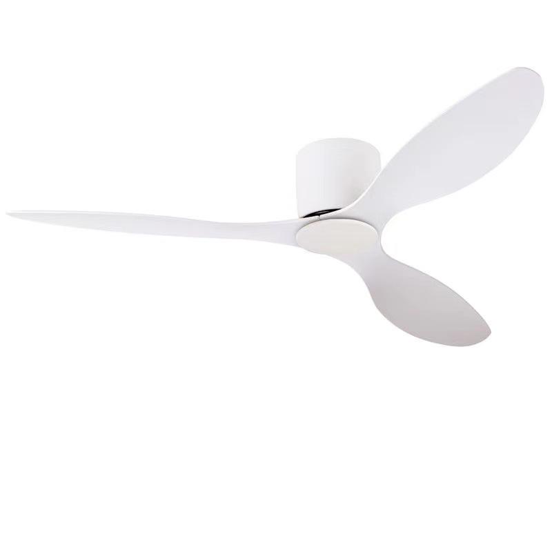 

Nordic Silent Ceiling Fan Light for Home, Restaurant, and Commercial Use 42-inch White - No Light