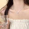 Female Niche Temperament Versatile Flower Tassel Necklace