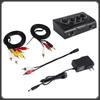 New Arrival Portable Dual Mic Inputs Audio Sound Mixer For Amplifier & Microphone Karaoke Ok Mixer