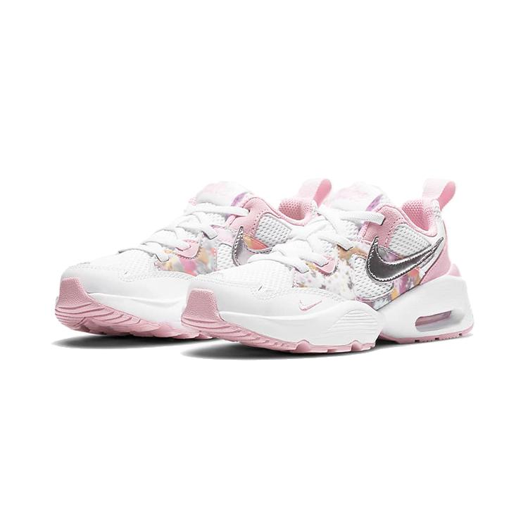 Nike Air Max Fusion SE Comfortable Round Toe Abrasion Resistant Breathable Low top Kids Lifestyle Shoes Pink White CZ6584-100