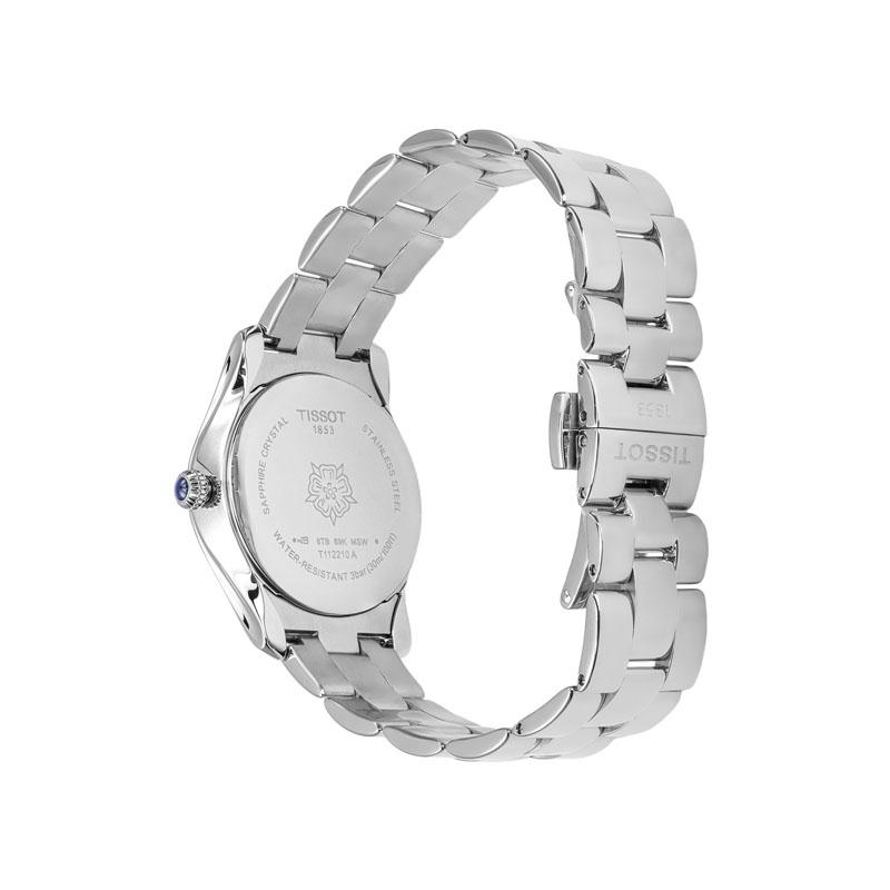 Tissot Wave Collection Quartz Movement Women's Watch 30mm Blue Dial T112.210.11.041.00