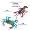 Marine Animal Simulation Models: Jellyfish, Octopus, Sea Shrimp, Sea Anemone, Squid, Horseshoe Crab, Crayfish, Arrowhead