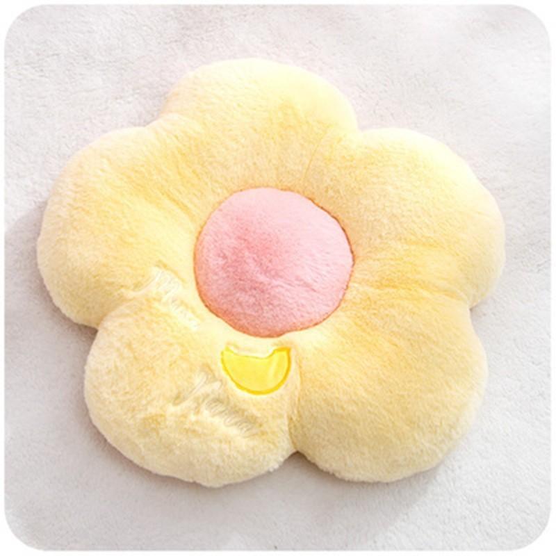 Cozy Flower Cushion For Sofa And Floor In Vibrant Colorful Floral Designs