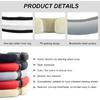 Car Steering Wheel Cover, 15" Anti-Slip Steering Wheel Protector Soft Hand Pad Cushion, Breathable Ice Silk Auto Wheel Wraps Comfy Grip All-Season