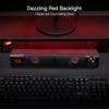 Redragon GS550 PC Gaming Channel Soundbar for Desktop Compact and Controllable Headphone Red USB Cable Included Speakers, 2.0 Computers, Size, Jack,