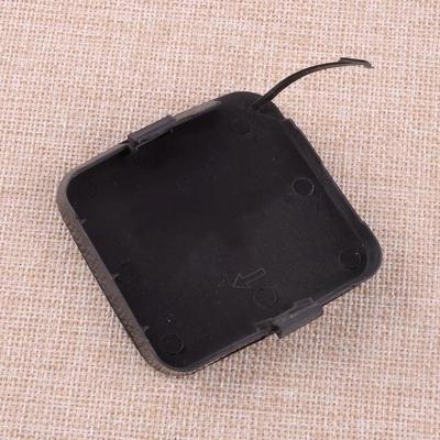 53286-0R020 Car Front Left Bumper Tow Hook Eye Hole Cover Cap Fit for Toyota RAV4 2009 2010 2011 2012 Black ABS