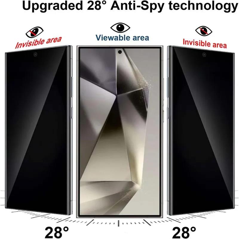 Película De Hidrogel De Privacidade, 3 Peças, Para Samsung Galaxy A03 A12 A13 A14 A15 A21s A22 A23 A30 A31 A32 A33 A34 5g Protetor De Tela
