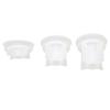 3pcs 3D Silicone Candle Holder Mold Round Stable Base Easy Demold DIY Candle Holder Making Mold