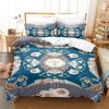 3D Single/double Bed Bedding Set with Palace Style Retro Flower Down Duvet Cover 2/3pcs AU210 * 240 Full Size Quick Drying Soft Home Textile