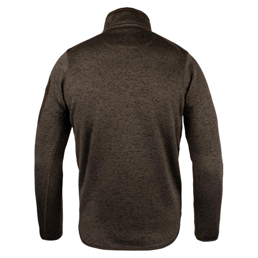 Jack Pyke Mens Melange Quarter Zip Fleece Top