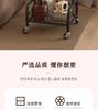 Retro, Medieval Style, Movable Sofa, Side Table, Balcony, Small Tea Table, High-end Bedside Cabinet, Small Tea Table, Small Cart