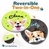 Double-Sided Refrigerator Decorative Sticker, Fridge Decal for Kitchen and Home