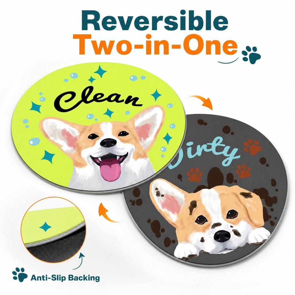 Double-Sided Refrigerator Decorative Sticker, Fridge Decal for Kitchen and Home
