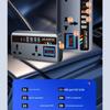 Heavy Duty 12V/24V To 220V 200W Car Inverter Type C USB Port Phone Charging Power Adapter For Travel Monitoring