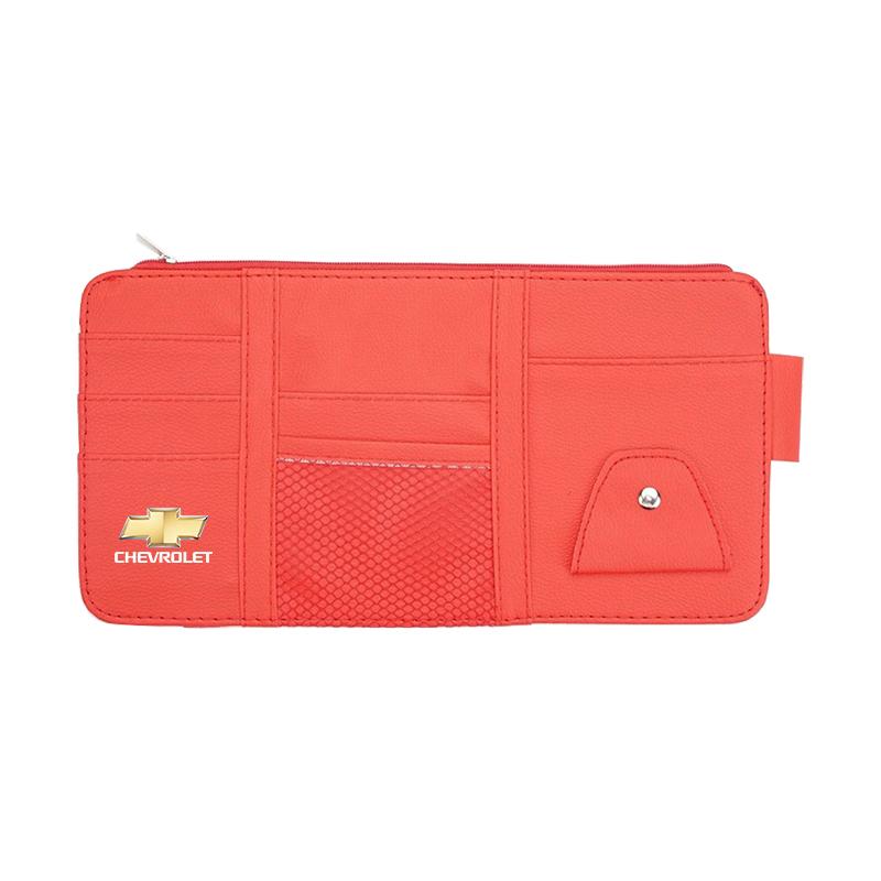 Auto Sonnenblenden Organizer Box Mehrzweck Aufbewahrungstasche Für Chevrolet Corvette Montana TrailBlazer Silverado Traverse Camaro