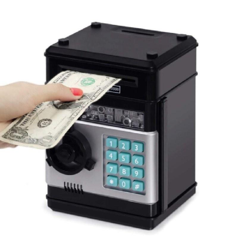 Creative Large Capacity Automatic Coin Bank In Modern Design For Kids With Fun Colors