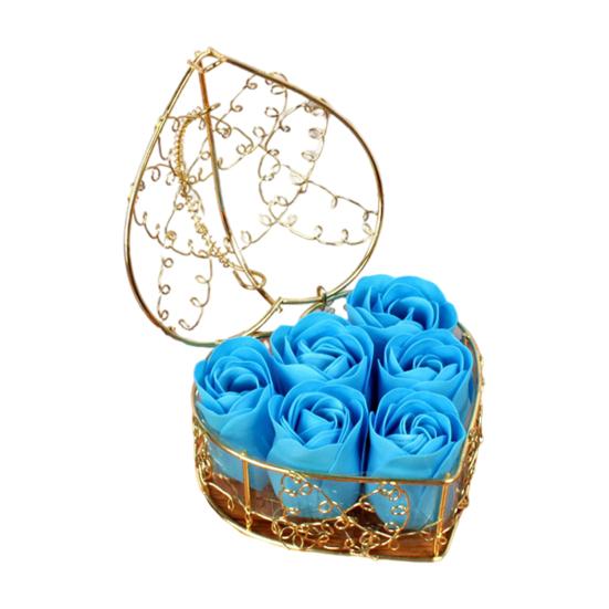 1 Set Practical Artificial Flower Vibrant Color Excellent Simulation Soap Rose Decor Wedding Party Prop