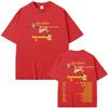 Singer Zara Larsson T-Shirt 2026 Midnight Sun Tour TEE Fan Edition Fashion High Quality Graphic Printing Clothes Cotton