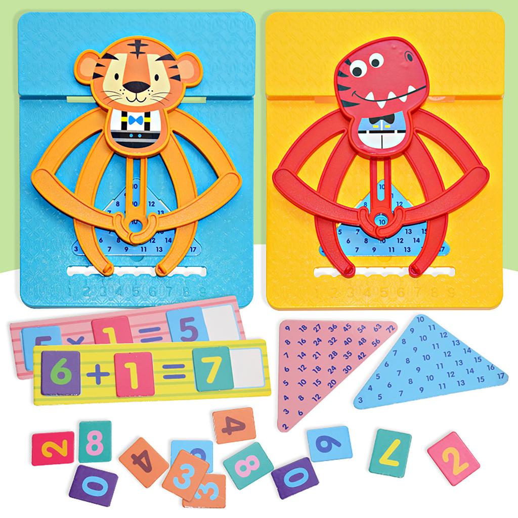 Yhjxly Scimmia Bilancia Matematica – Gioco Educativo Interattivo per Bambini 3+,Giocattolo di Equilibrio con Scimmie, Attività di Conteggio per Prescolari, Regalo di Compleanno