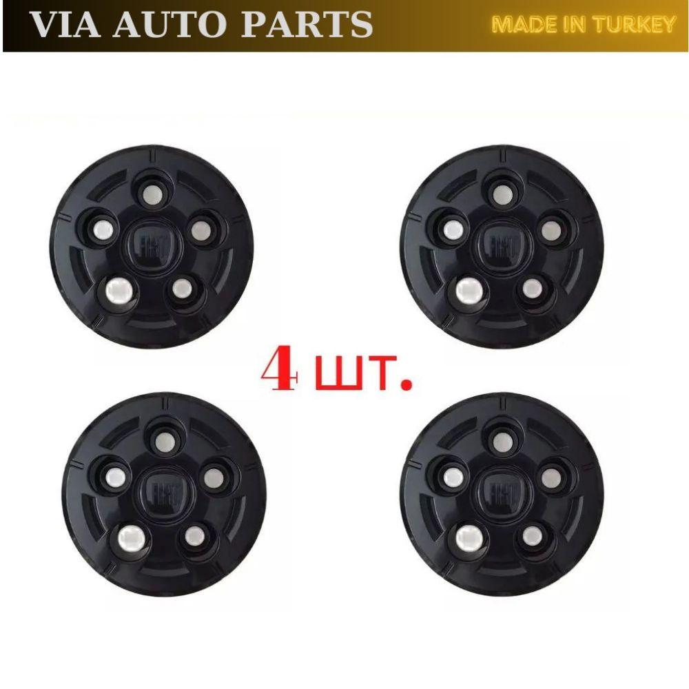 

Black hubcaps, 4 pcs, 16 discs for Ducato Mk3 2006-2020 OEM 1358876080