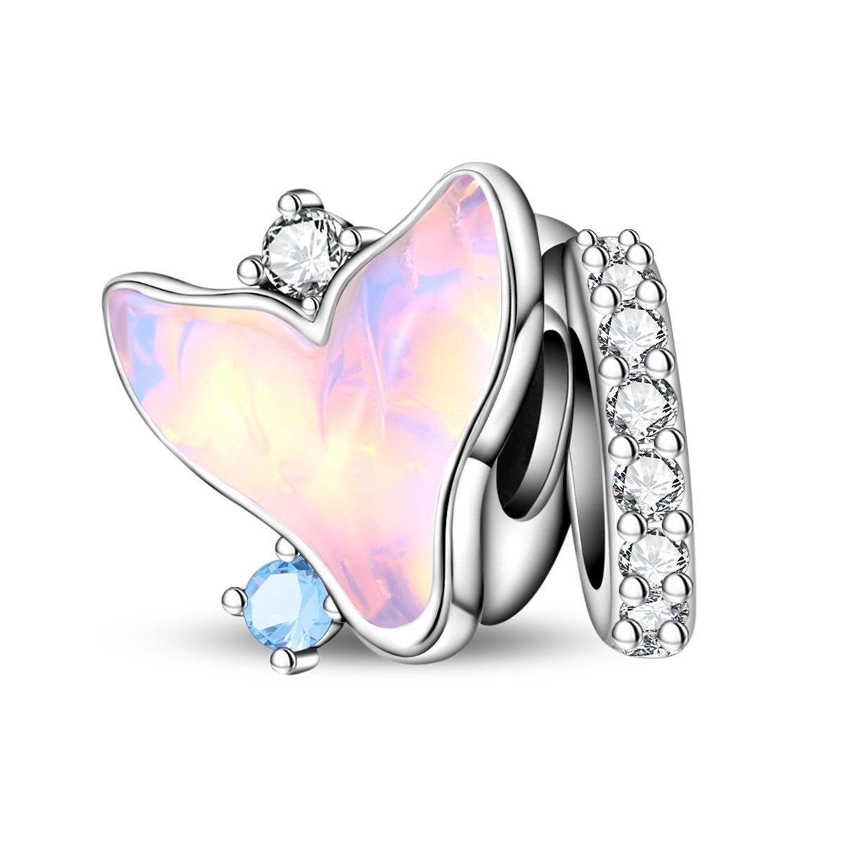 2026 Charm Charm Beads Sea Life Starfish Sea Turtle Jellyfish DIY Jewelry Bracelet Accessories 925 Silver