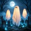 Set of 3 Glowing Hanging Decorations for Halloween Party Indoor Outdoor Yard and Home Decor