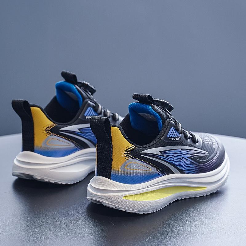 New children's shoes: breathable athletic shoes with rotating buckles, suitable for both boys and girls, a versatile and trendy choice