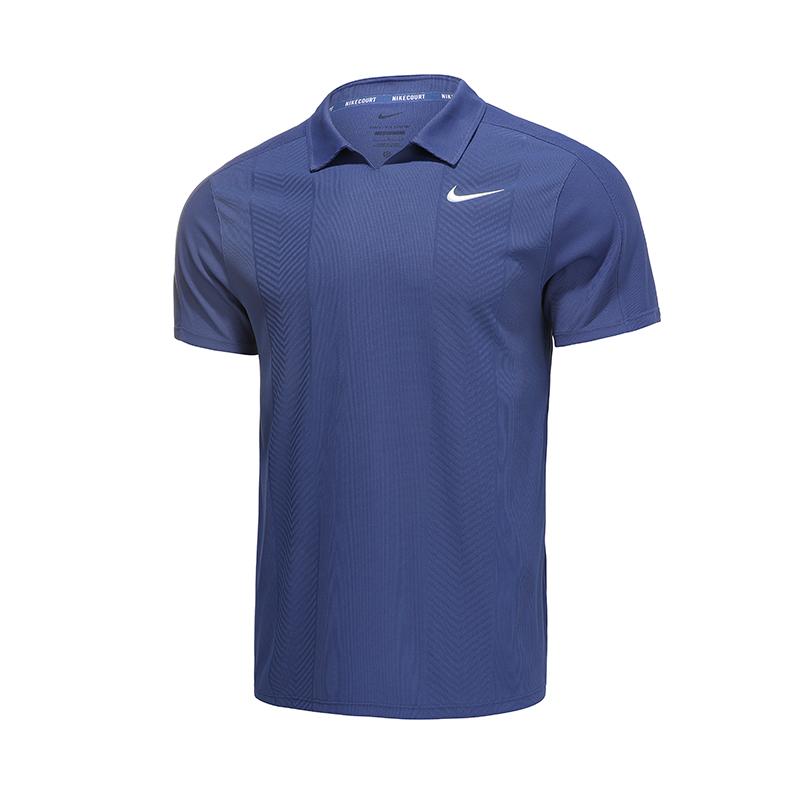 

Nike Модная рубашка поло с логотипом Мужские топы HM6753-410 S