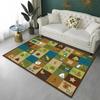 ABC Early Education Cartoon Kids Playroom Alphabet Children Crawling Area Rug,Carpet for Living Room Bedroom Sofa,Non slip Mat