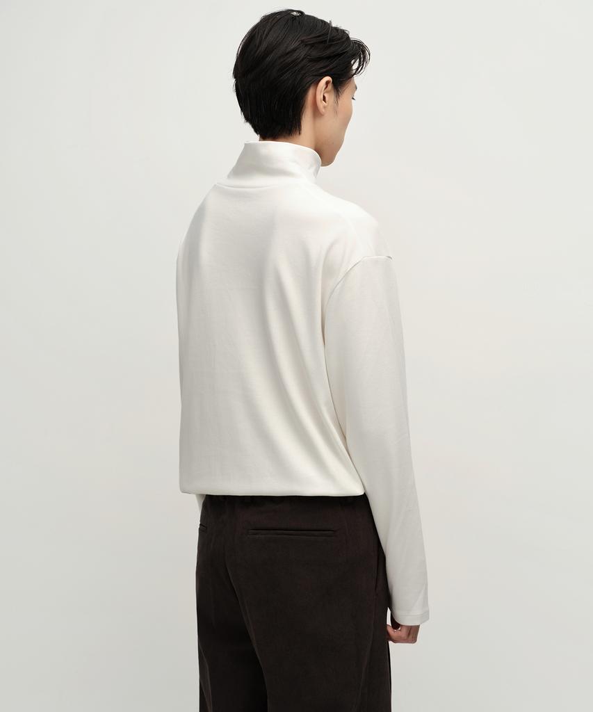 MUSINSA STANDARD [Heat Standard] Turtleneck Long Sleeve T-Shirt [Cream]