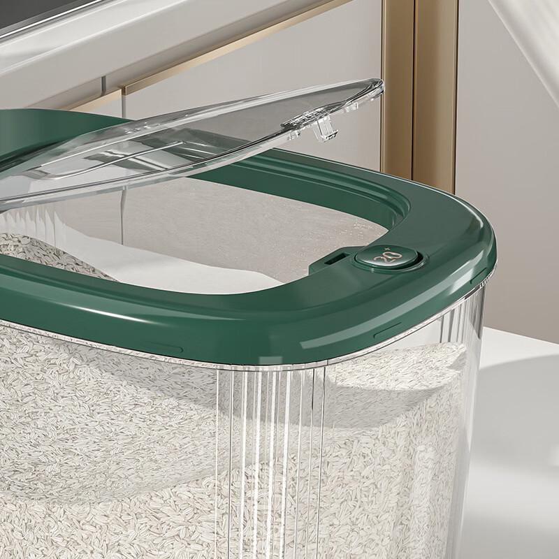 Transparent Grain Storage Dispenser