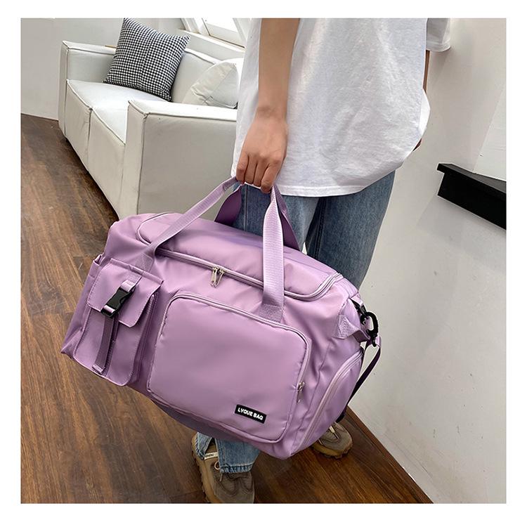 Large Capacity Women's Multifunctional Travel Bag - Sports Gym, Handbag & Backpack for Short Trips