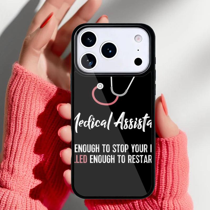 Funny I Love Nursing Phone Case for iPhone 17 16 15 14 13 Pro Max Back Cover for 12 11 Pro Coque