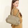 Vintage Einfarbige Tragbare Bowlingtasche Damen Frühling/Sommer Pendler Nischen-Design Unterarm Schultertasche