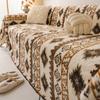 EIFLOY-Bohemia Sofa Towel Cover Blanket, 3 Seater, Thick, Universal Couch Slipcover,  Armchair Furniture Protector, Anti Scratch