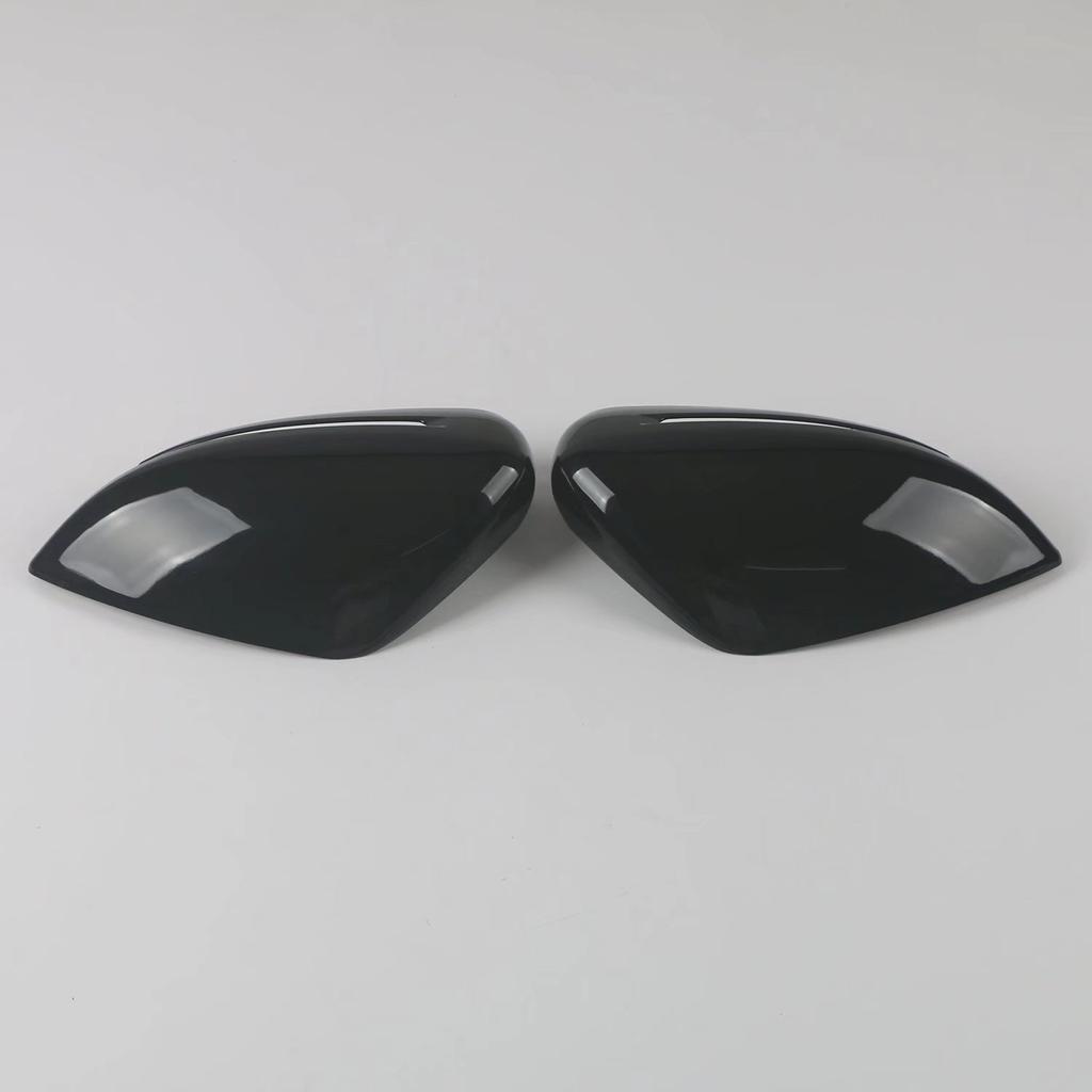 Applicable21Extremely KryptonZEEKR 001Rear View Mirror Cover Carbon Fiber Pattern Rearview Mirror Cover Bright Black Rain Eyebrow Stencil