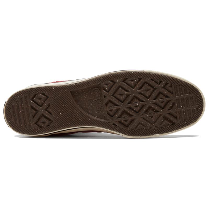 Converse Chuck Taylor All Star 1970s Vintage High Top Espadrilles Unisex Red and Yellow