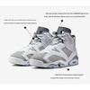 Air Jordan 6 Retro GS Cool Grey Dětské tenisky Bílá Středně šedá 384665-100