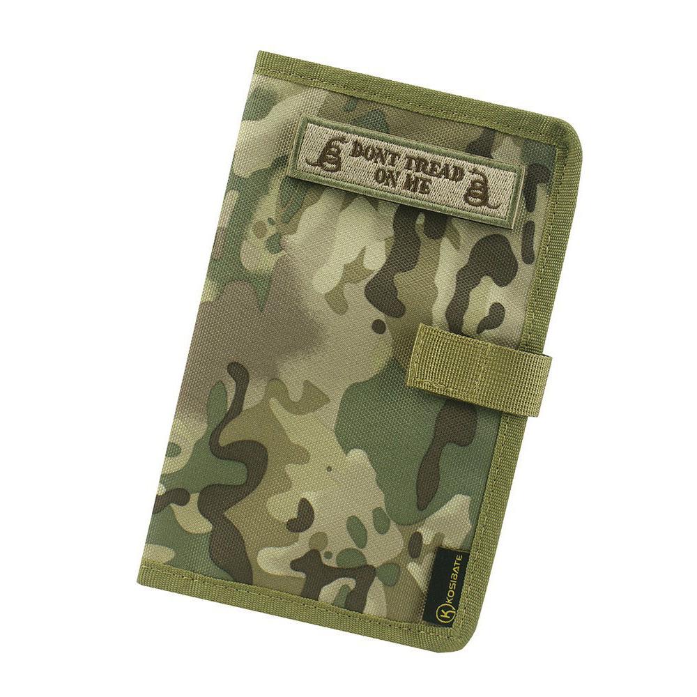 Cross-Border Tactical A5 Loose-Leaf Outdoor Notebook with Protective Cover