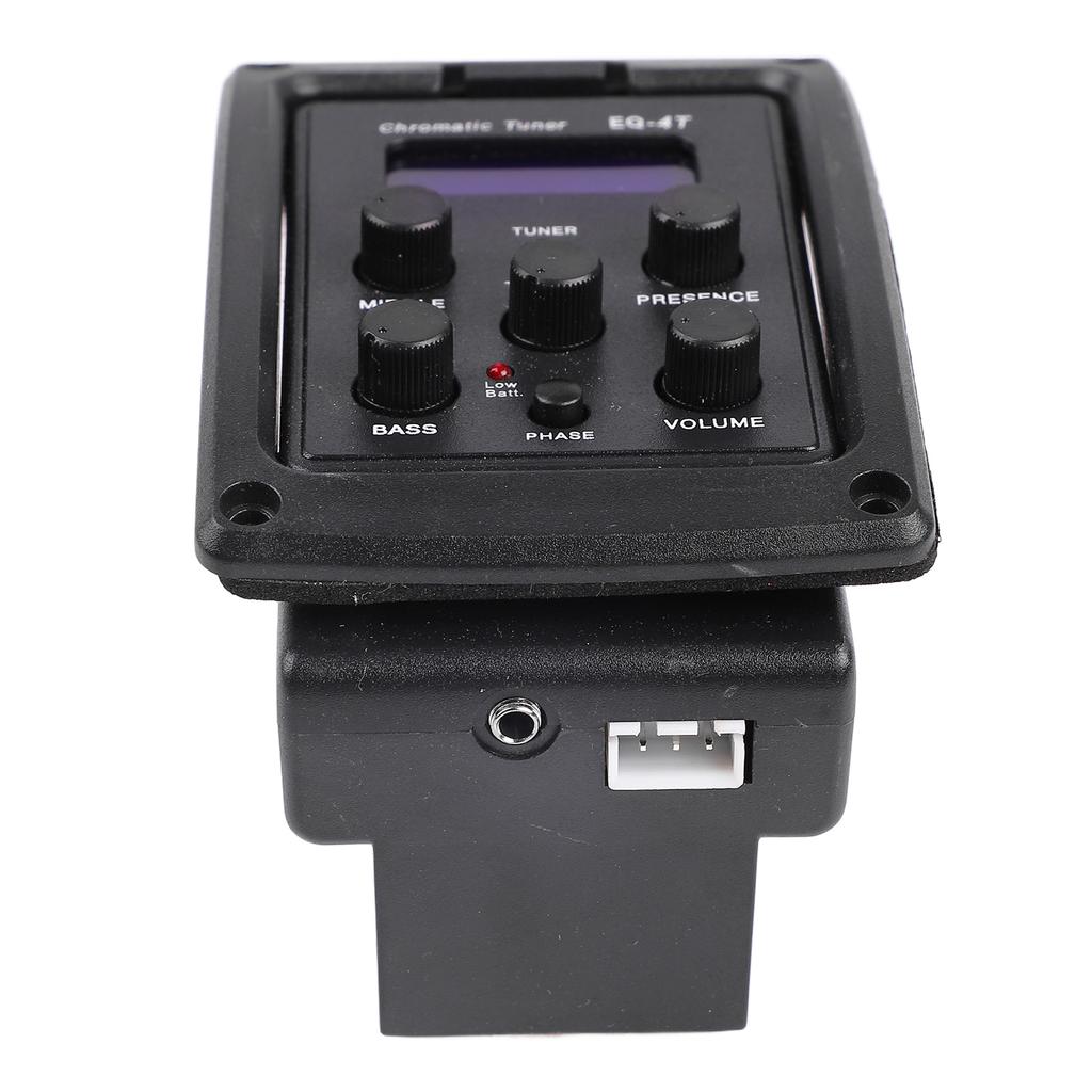 4 Band Pickup EQ Colour Tuner Portable Plastic Housing Guitar Effect Pedal for Performance