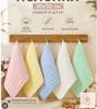 Color Dense Towel, Random Pattern, for Bathroom, Hand and Kitchen Use