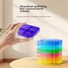 1/7 Days Week Pill Organizer Morning And Night Pill Holder Storage Box Splitter Travel Medicine Organizer Portable Medicine Box